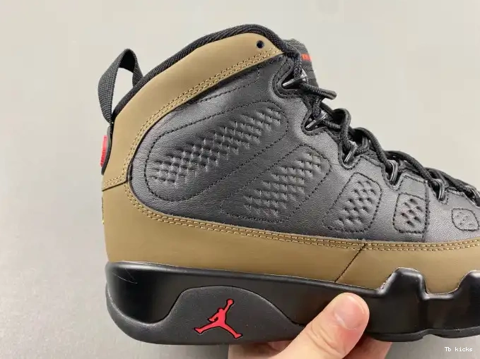 Rep TBK HV4794-030 Air 9 Jordan Olive 0617